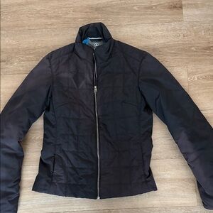 Aether women’s Black Quilted Jacket